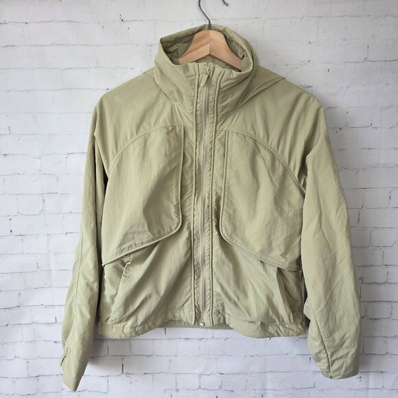 Lululemon Always Effortless Jacket Size 2 Dew Green Full Zip Utility Pockets - Picture 2 of 10